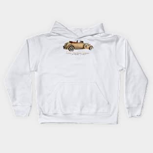 1933 Packard Twelve Convertible Victoria Kids Hoodie